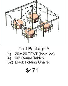 Complete Tent Package A