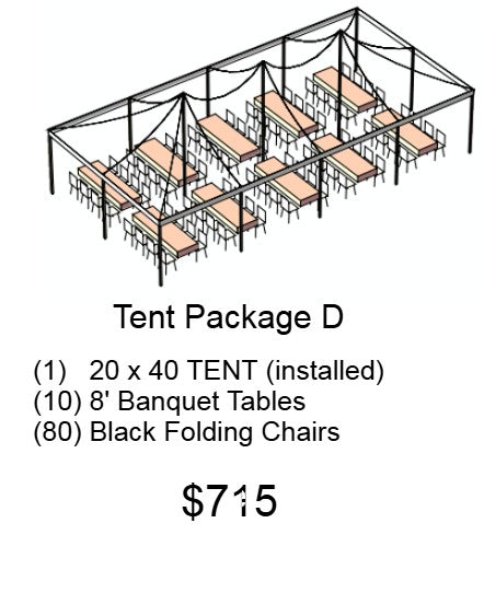 Complete Tent Package D